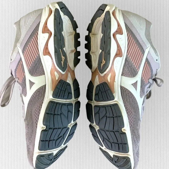 Mizuno Wave Inspire 16 Running Sneakers Athletic Shoes Womens 10.5 Pink Gray - Picture 6 of 15